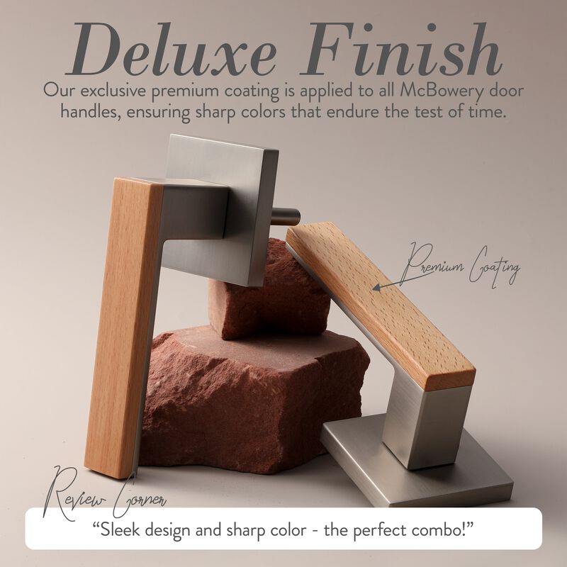 Summit Combined Modern Interior Door Handle (Privacy/Passage) image number 2