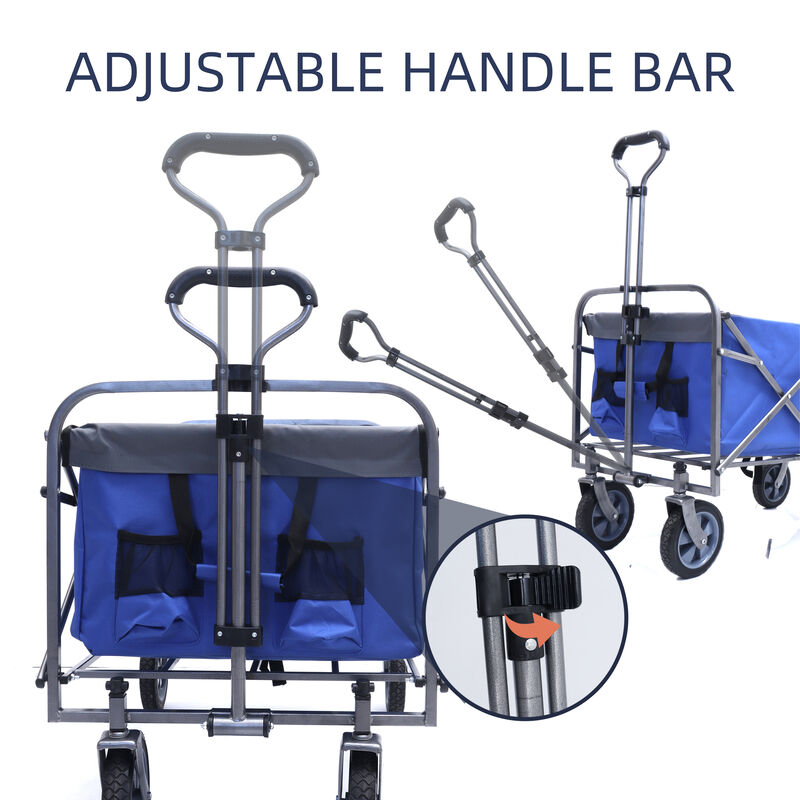 Streamdale Multipurpose Folding Wagon for Outdoor Activities