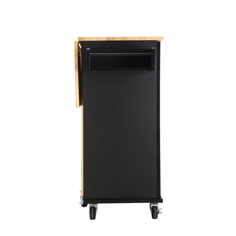 Streamdale Mobile Kitchen Island with Extendable Table image number 6