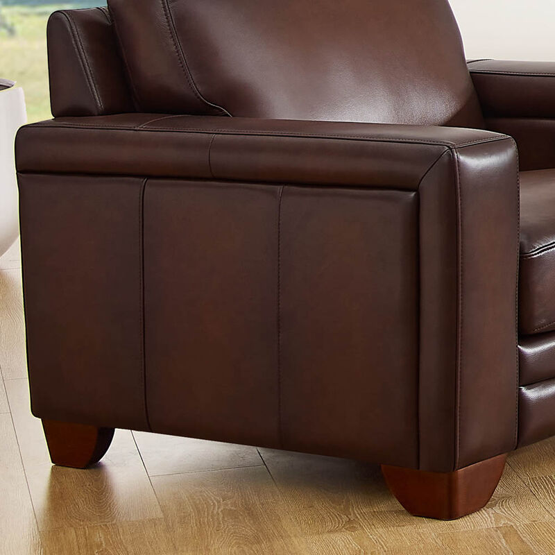 Alice Top Grain Leather Chair