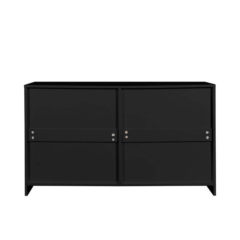 Wide 6-Drawer Dresser, Bedroom Storage Cabinet for Clothes & Essentials