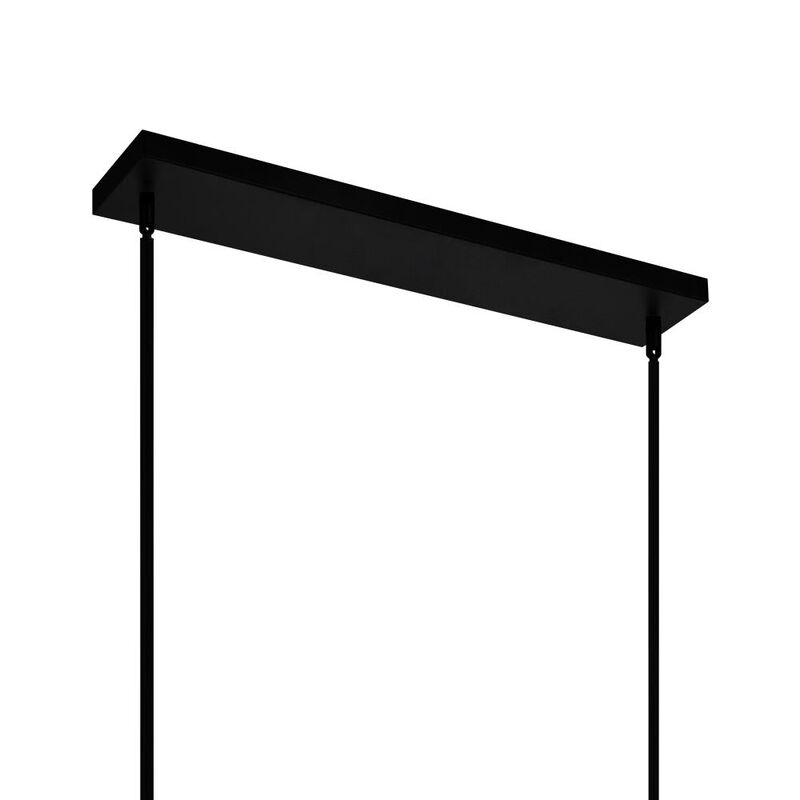 Alyson 5 Light Down Chandelier With Black Finish