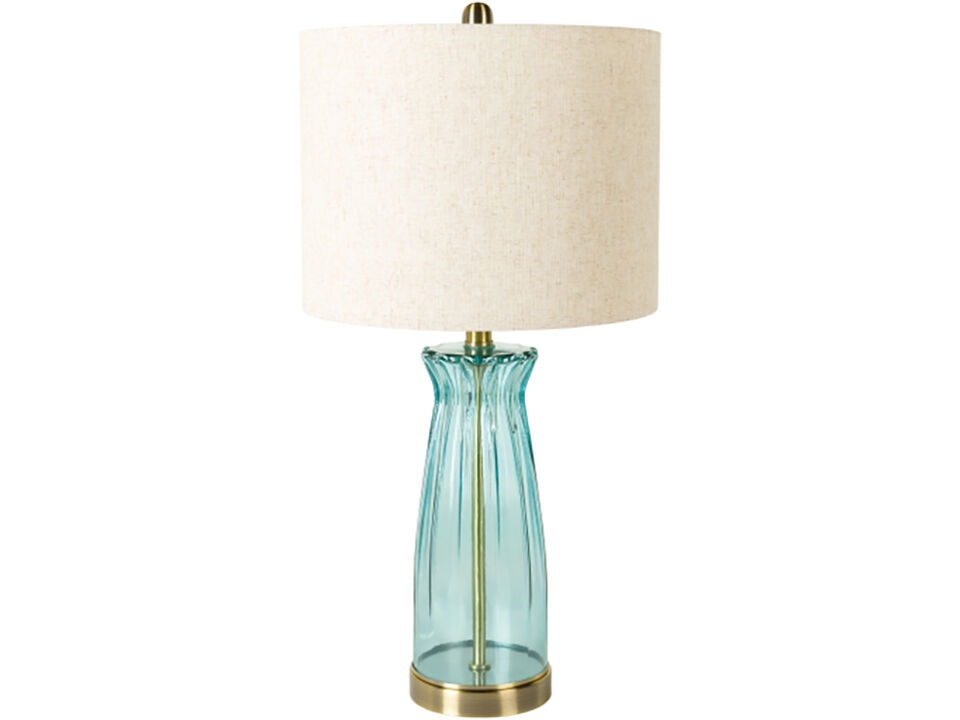 Blue Louisiana Lamp