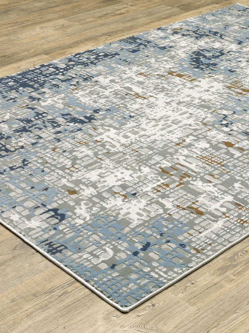 Easton 5'3" x 7'6" Blue Rug image number 2