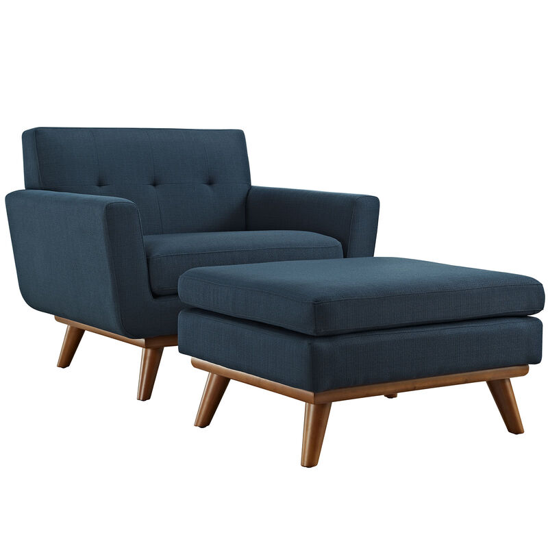 Engage 2 Piece Armchair and Ottoman image number 0