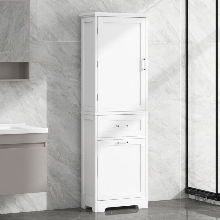 Tulklu Tall Bathroom Storage Cabinet
