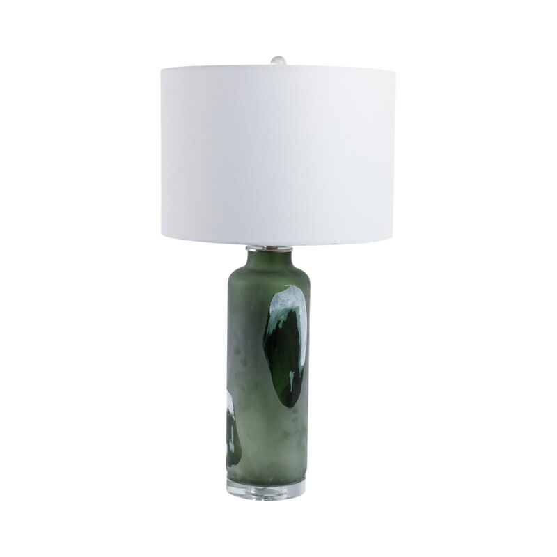 30x16" Artful Glass Table Lamp image number 2
