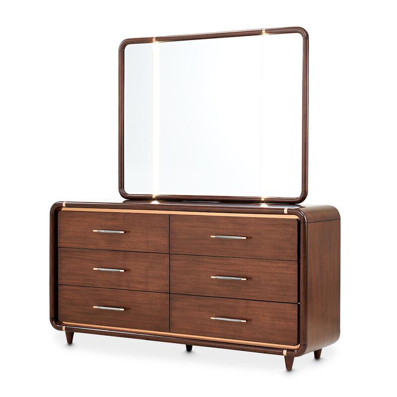 Michael Amini Mason Park Dresser - Umber