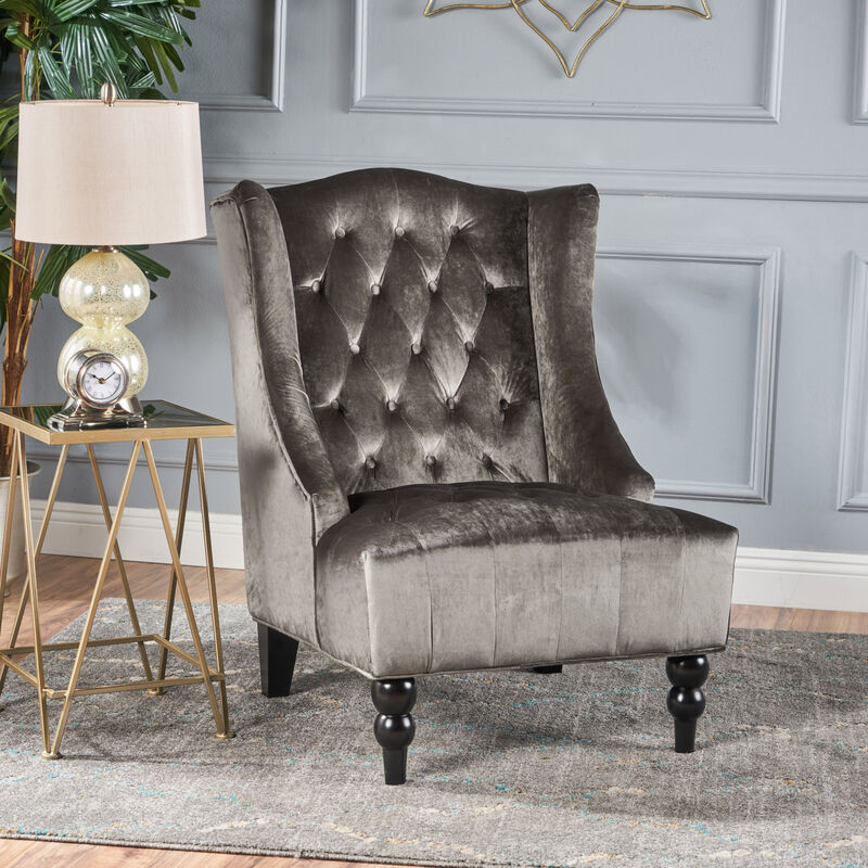 Streamdale Cozy Club Chair Button-Tufted Elegance for Comfort and Style image number 3