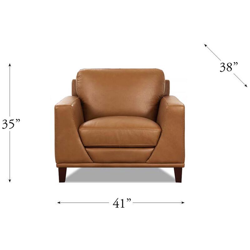 Soma Top Grain Leather Chair