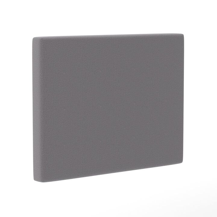 Flash Furniture Upholstered Twin Headboard with Two Power Outlets, USB Port