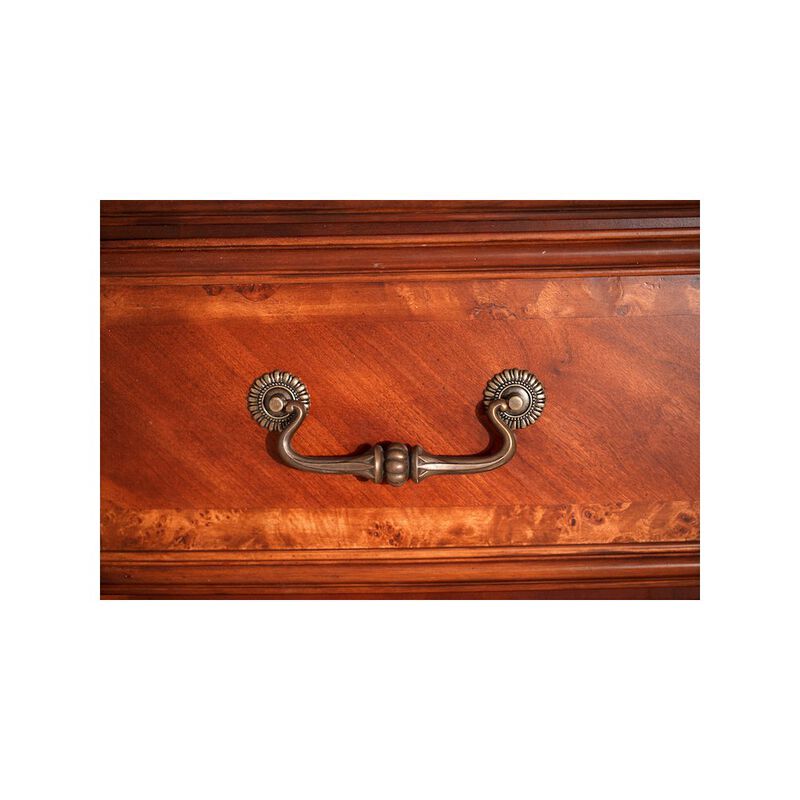 Michael Amini Cortina 6-Drawer Chest - Honey Walnut