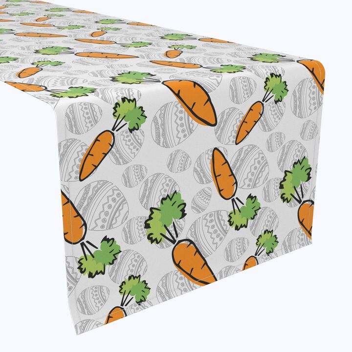 Fabric Textile Products, Inc. Table Runner, 100% Polyester, What Up Doc Carrots