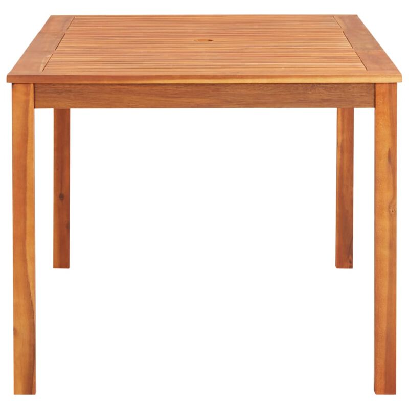 vidaXL Garden Table 59"x35.4"x29.1" Solid Acacia Wood