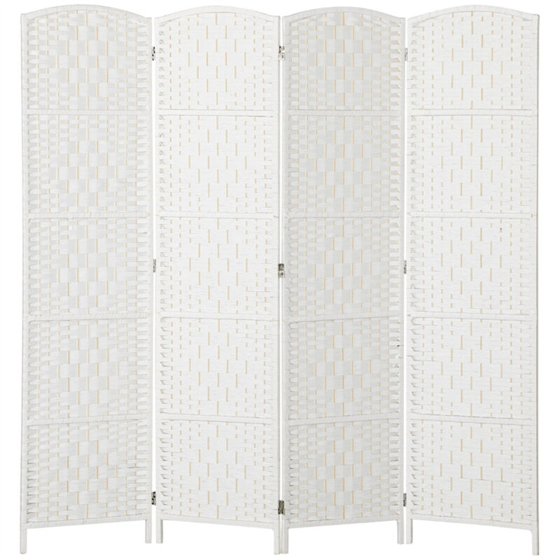 4-Panel Folding Privacy Screen &ndash; Room Divider for Bedroom, Office, or Living Room