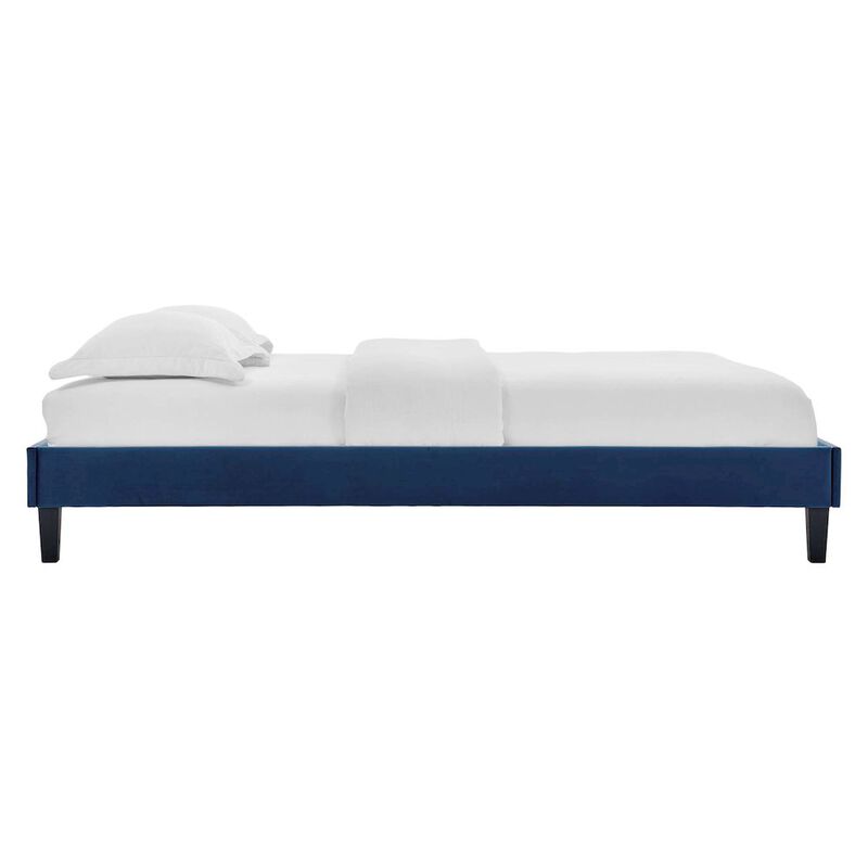 Modway - Reign Full Performance Velvet Platform Bed Frame image number 1