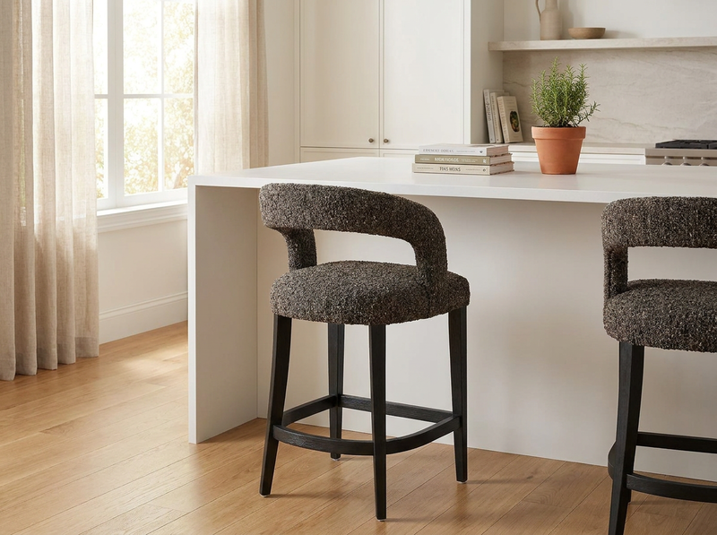 Brett Aramis Moccasin Counter Stool image number 1