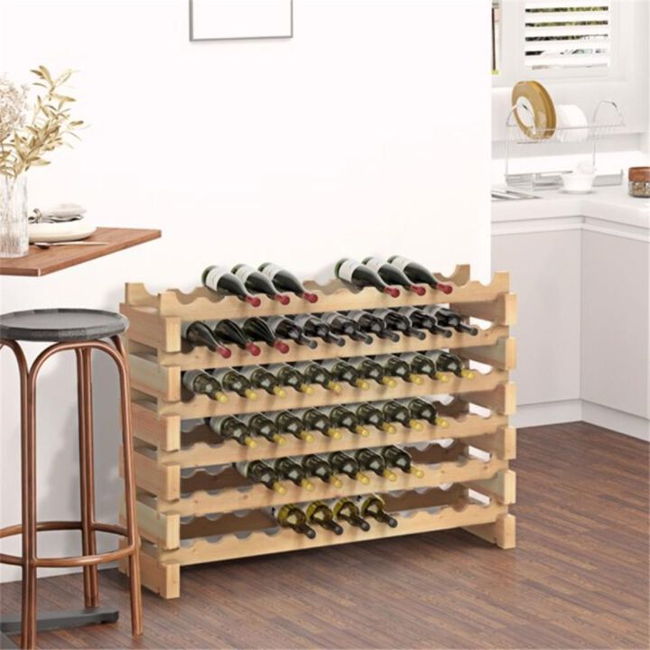 Wine Rack – Elegant and Functional Bottle Storage for Kitchen, Dining Room, or Bar Area