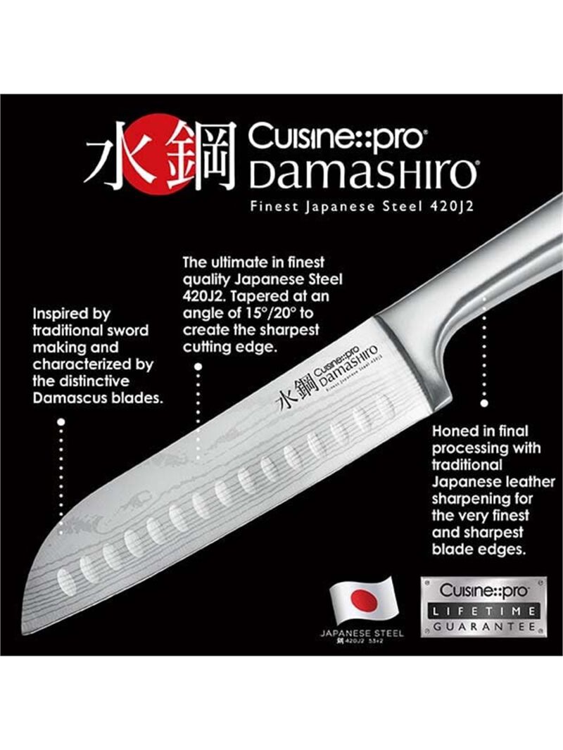 Damashiro® Santoku Knife Set 3 Piece