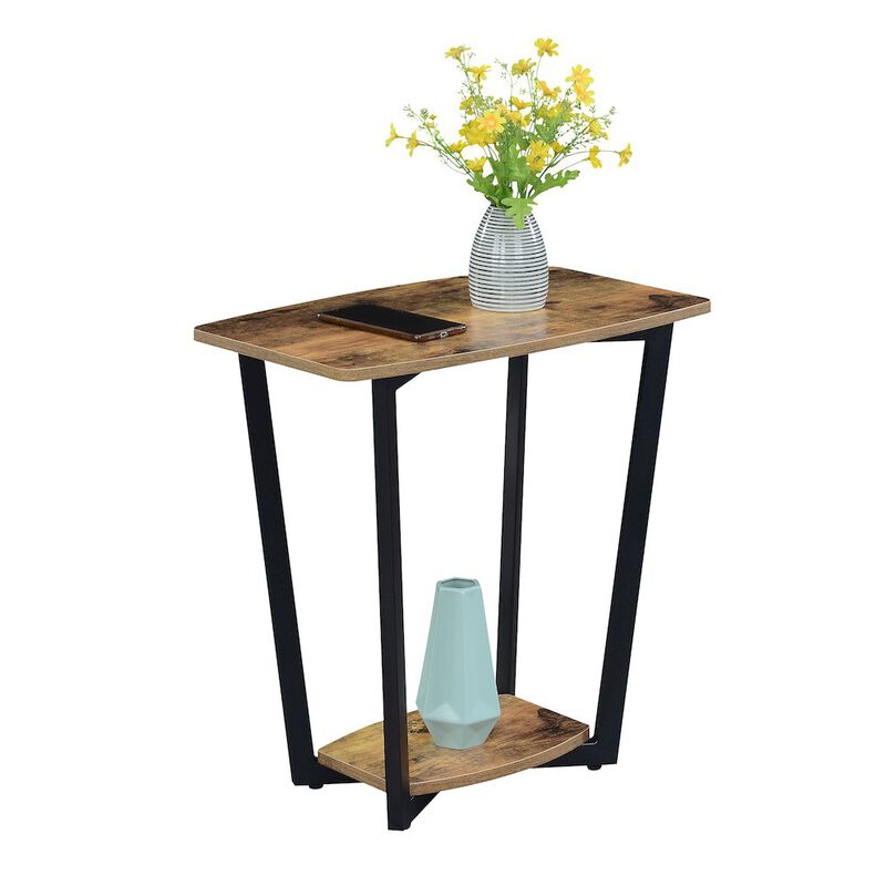 Convenience Concepts Graystone End Table with Shelf