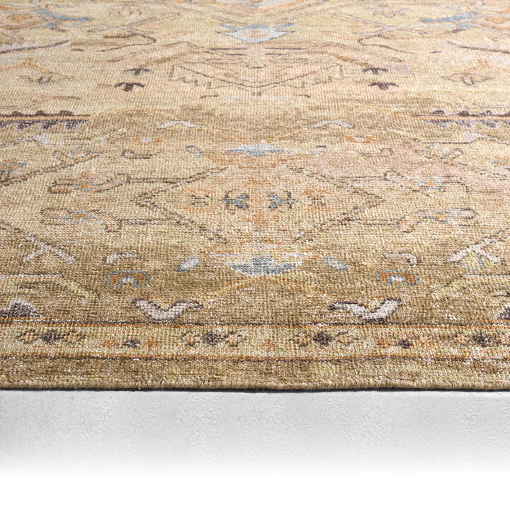 Eden Florian Bone Brown 10'X14' Rug