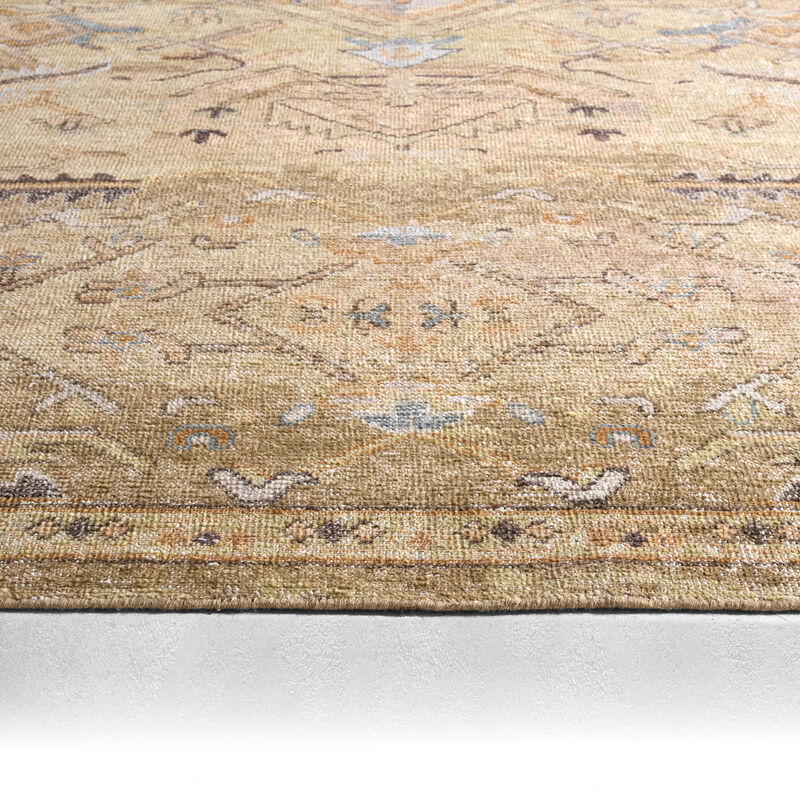 Eden Florian Bone Brown 10'X14' Rug image number 1