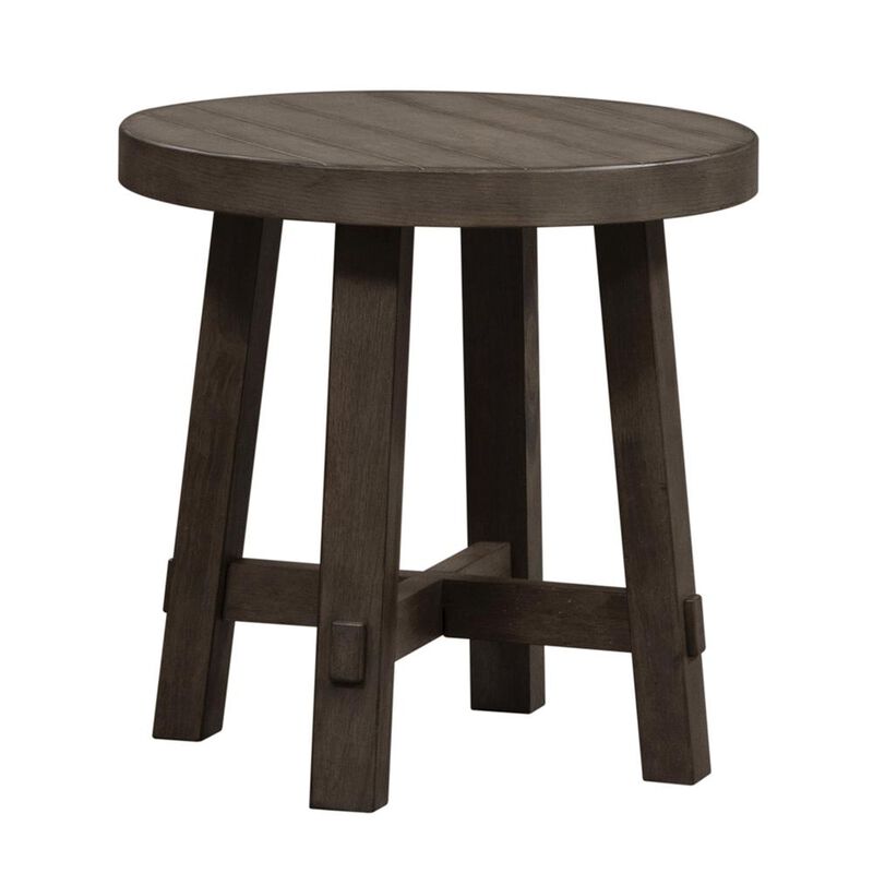 Liberty Furniture Splay Leg Round End Table image number 0