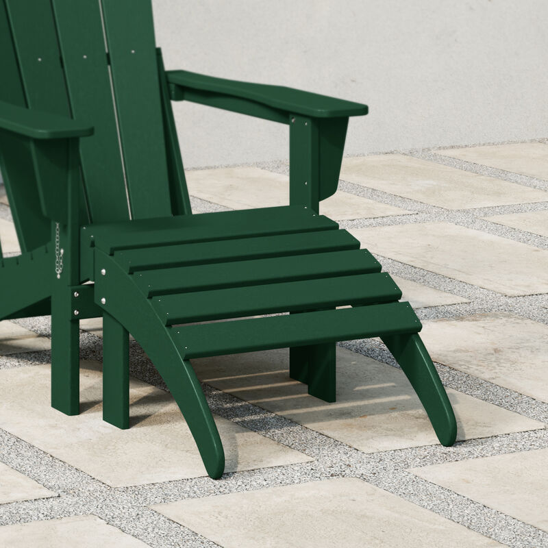 WestinTrends Outdoor ottoman for Adirondack chair