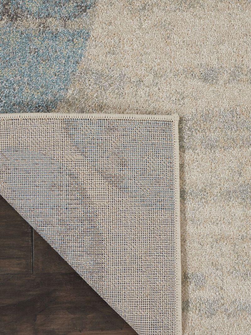 Tranquil TRA01 Ivory/Light Blue 8'10" x 11'10" Rug image number 2