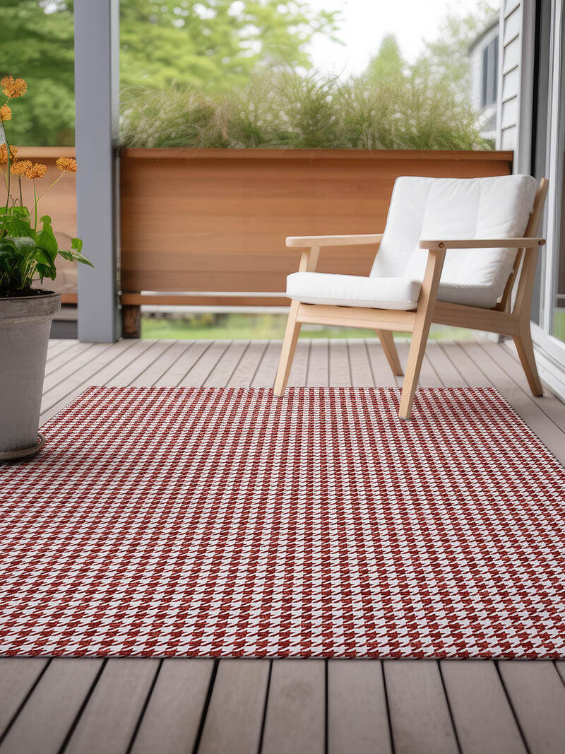 Hinton HN1 Red 3' x 5' Rug