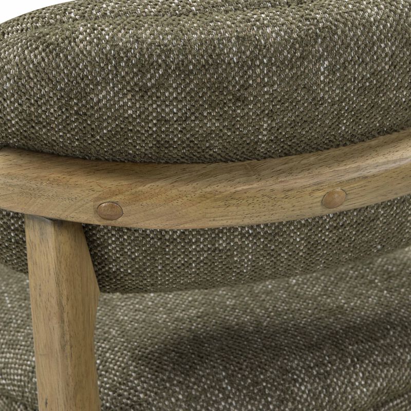 Carnation Green Performance Fabric Counter Stool image number 5