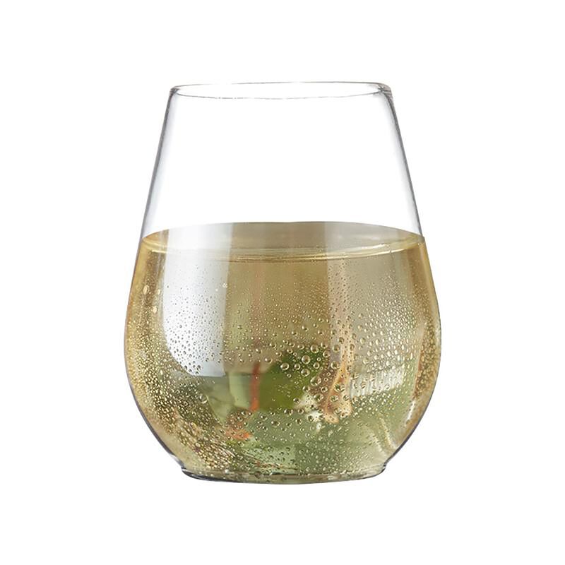 4 oz. Clear Stemless Plastic Mini Goblets (64 Goblets) image number 3
