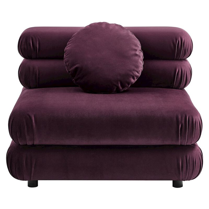 Jubilee 5-Piece Modular Performance Velvet Sectional Sofa image number 7