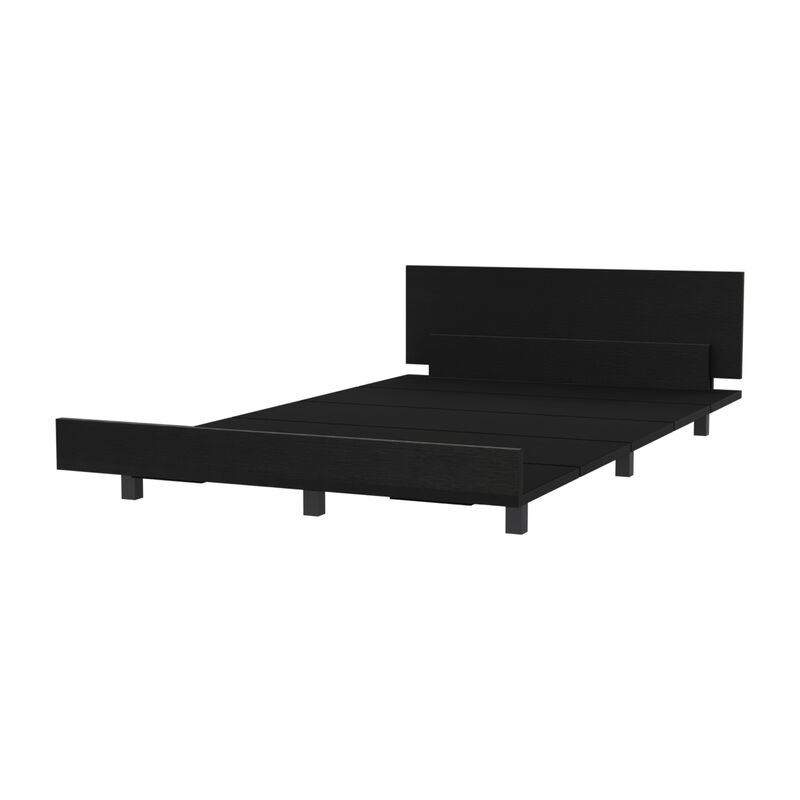 Streamdale Nimmo Twin Bed Frame Black Wengue image number 3
