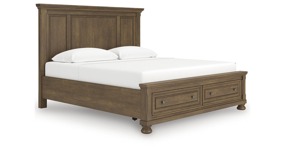 Vandenmore King Panel Storage Bed