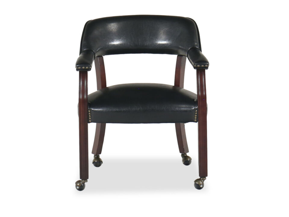 Tournament Arm Chair in Black