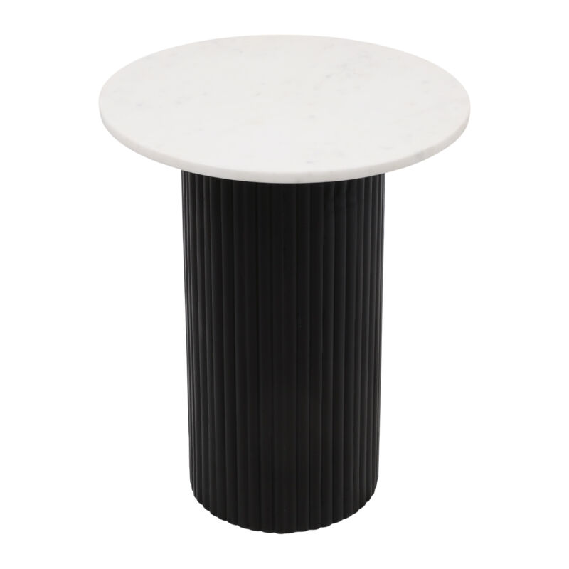 Fluted Base Accent Table image number 1