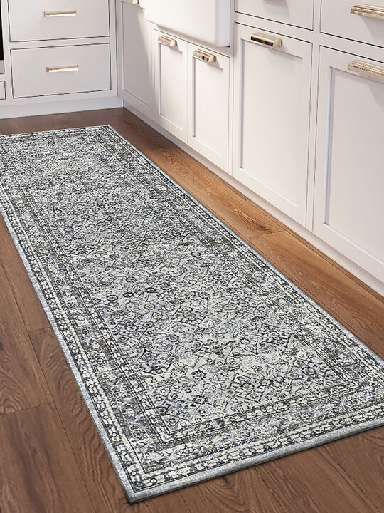 Jericho JC7 Pewter 2'6" x 8' Rug