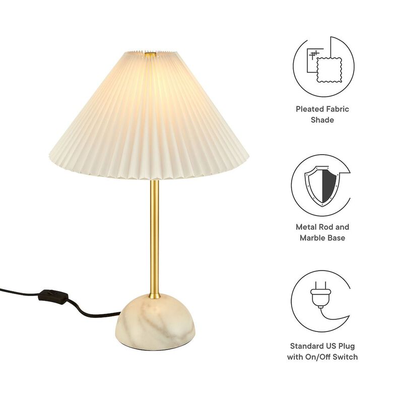 Illusion Marble Dome Table Lamp image number 3