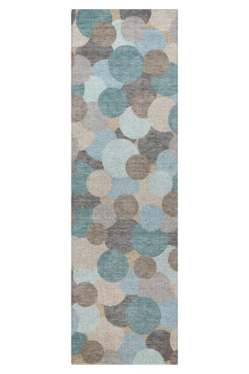 Kenner KN9 Turquoise 3' x 5' Rug image number 10