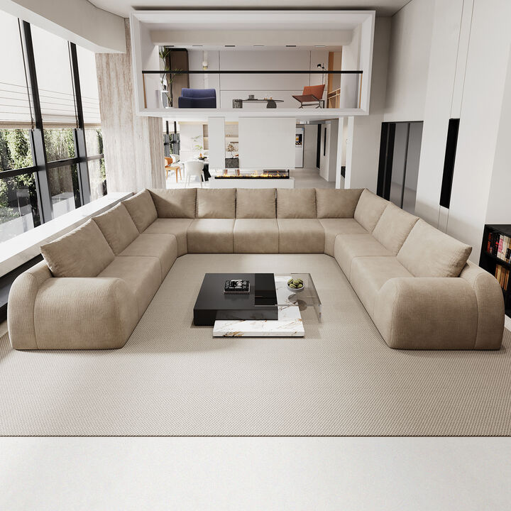 Scug Oversized U Shape Modular Sofa