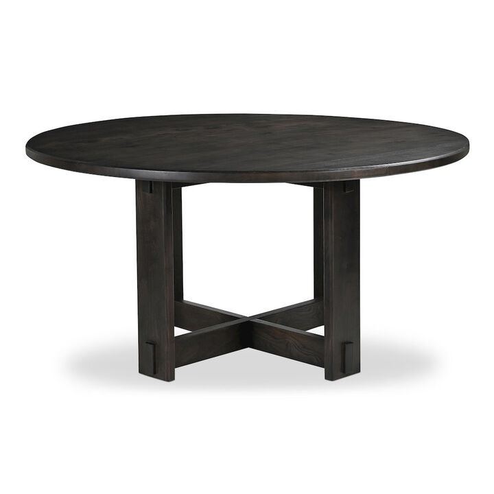 Moe's Home Collection Glenn Round Dining Table Dark Brown
