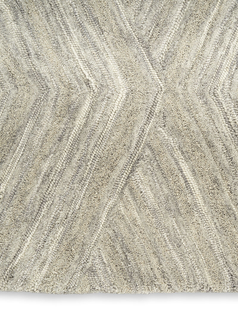 Graceful GRU03 Gray 8'6" x 11'6" Rug image number 3