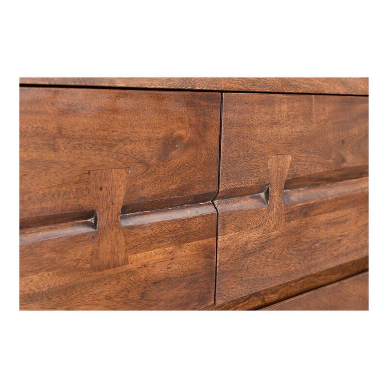 Rustic Acacia Wood Dresser - Part of Madagascar Collection, Belen Kox