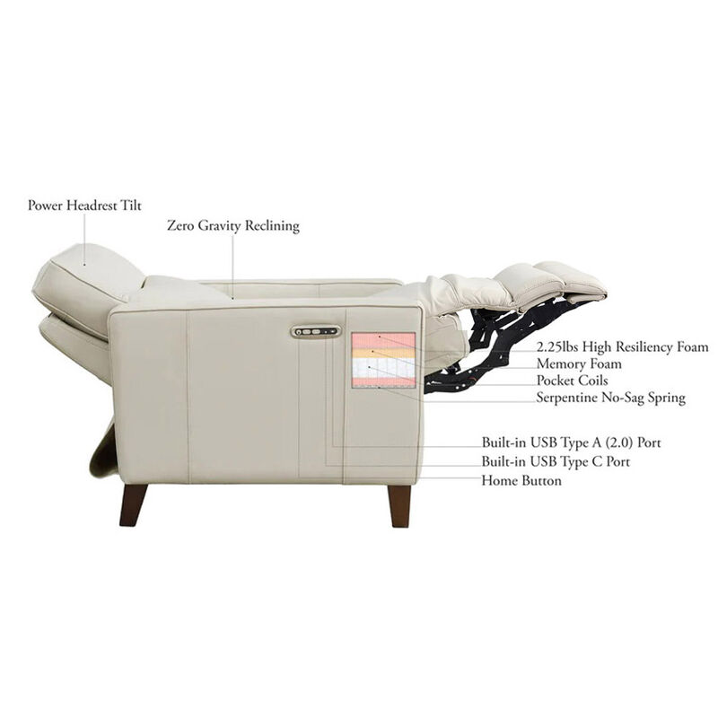 Ashby Power Headrest Zero Gravity Recliner