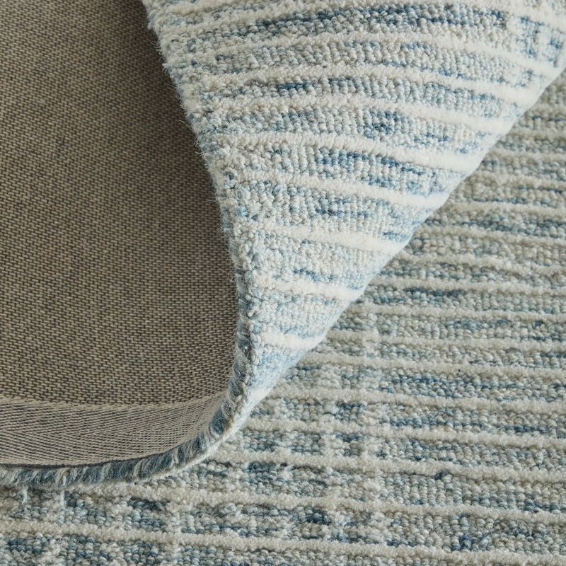 Winston 8B04F Blue/Ivory 9' x 12' Rug image number 6