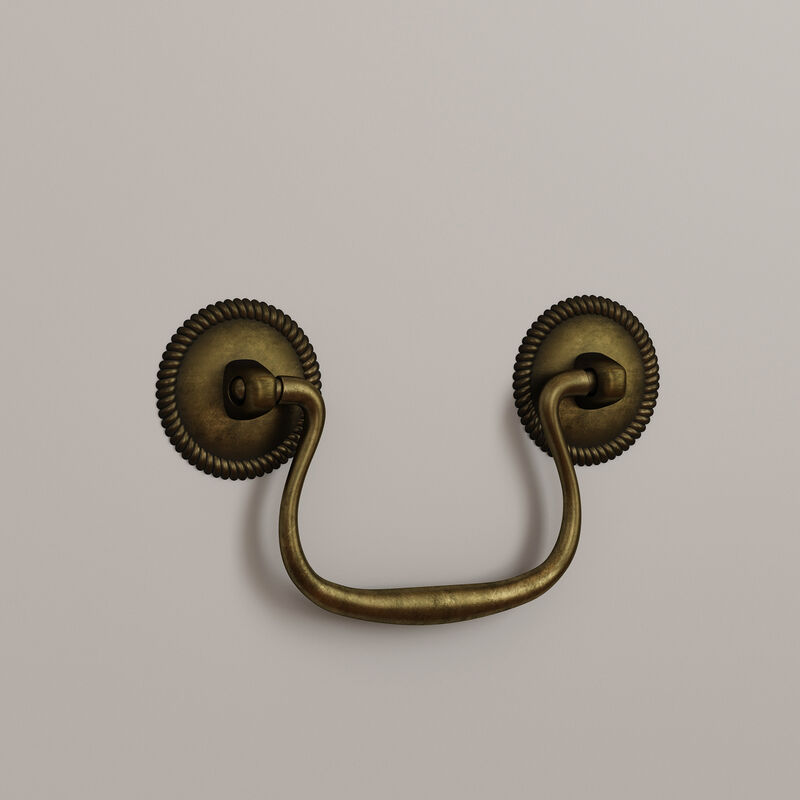 Gray Wooden 31.5 in. W Buffet Pantry Cabinet Kitchen Cabinet with Adjustable Shelves and Tempered Glass Doors, Drawers