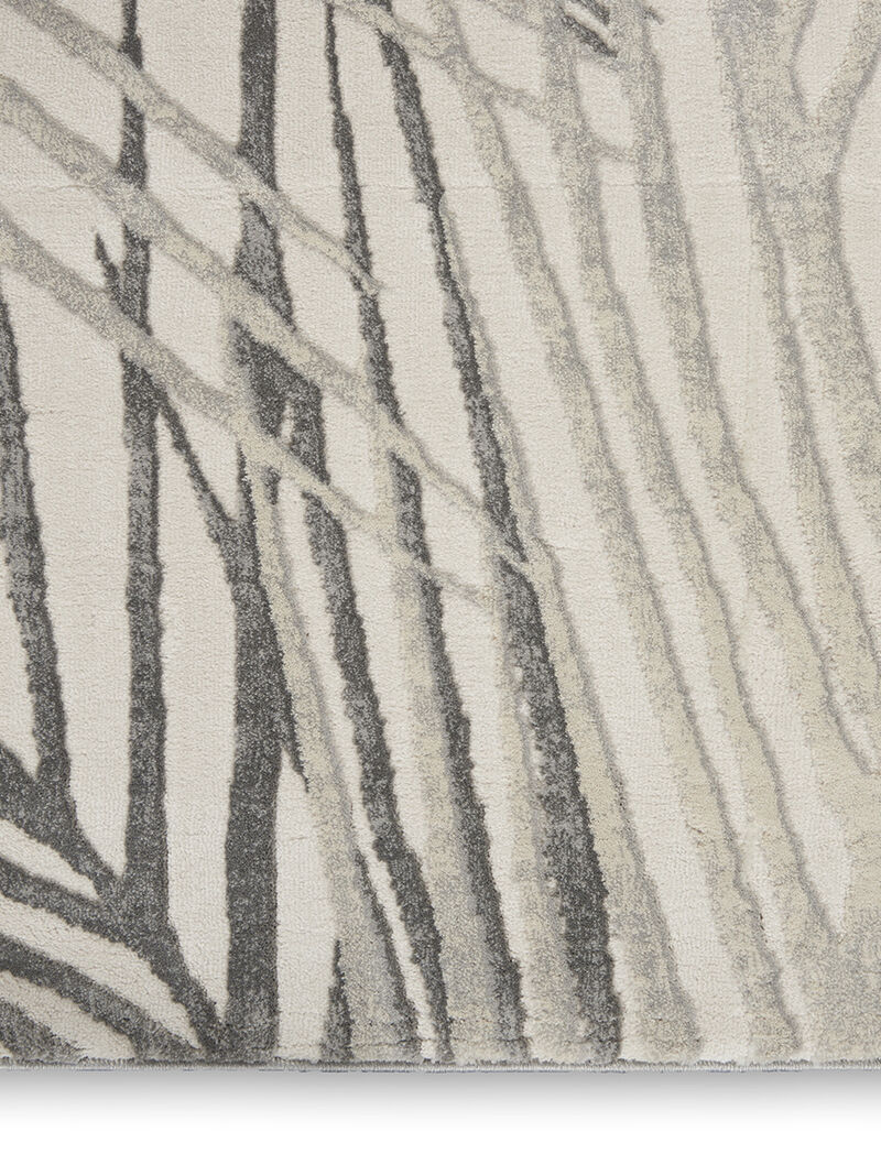 Rustic Textures RUS17 Ivory/Gray 6' x 9' Rug