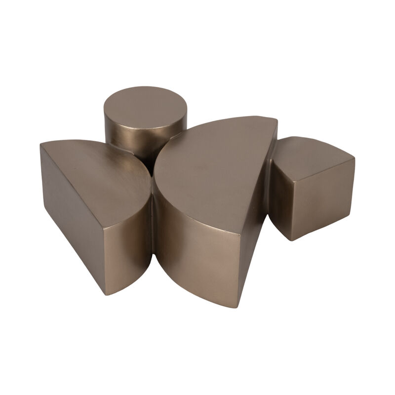 13" Stacked Shapes Sculpture image number 5
