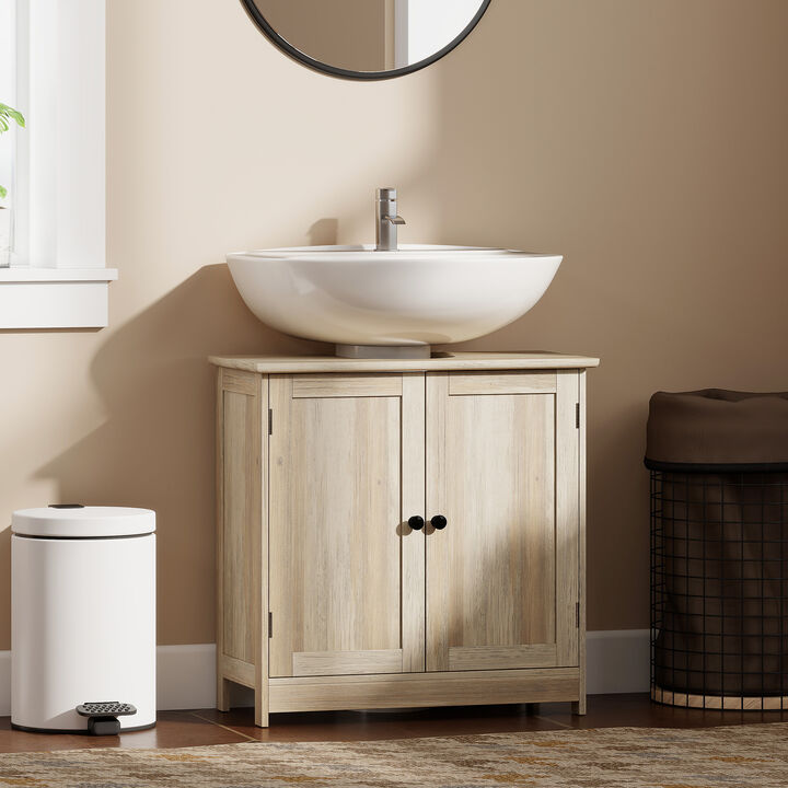 Hivvago Bathroom Vanity Storage Cabinet Under Sink 2 Doors